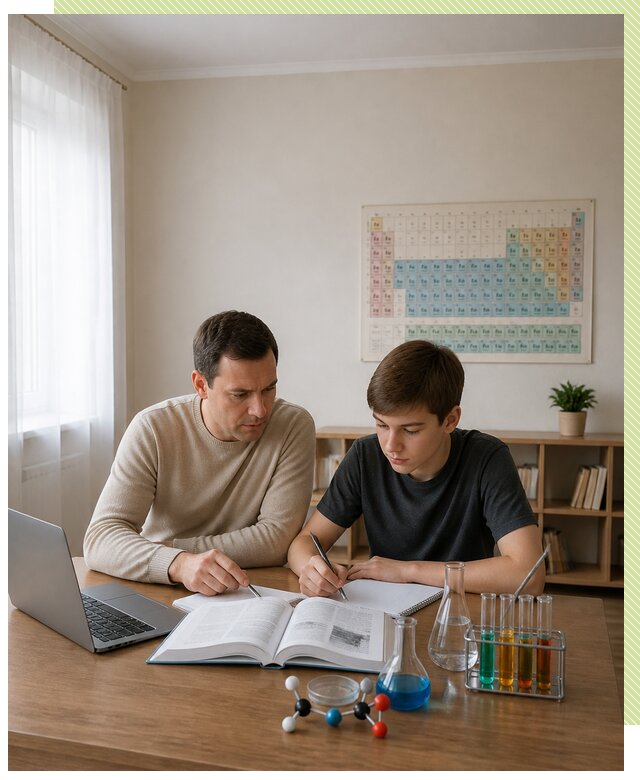 Репетитор по химии 8 класс в Сорочинске по цене от 1239 р. | Репетитор-Срч